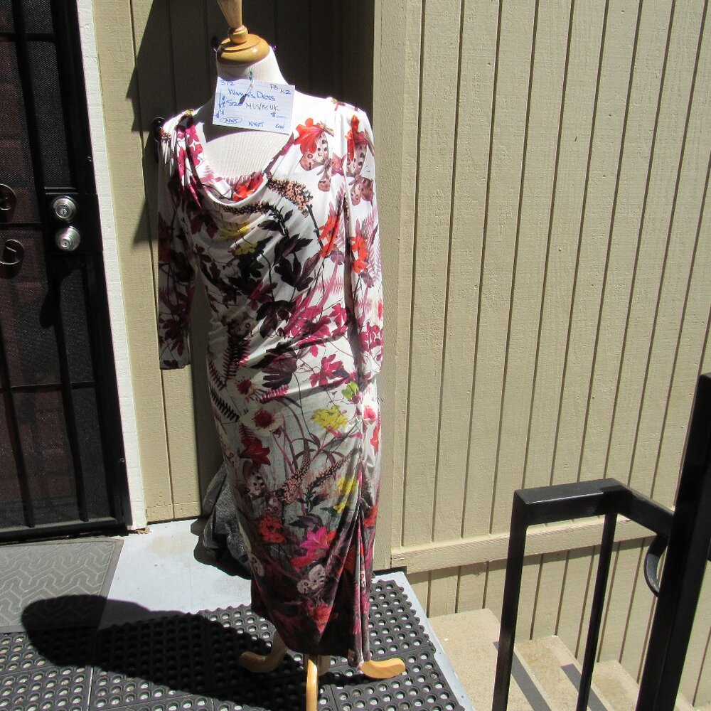 #372  NEW WOMEN'S AUTUMN STYLE DRESS BY PHASE EIGHT  (SIZE 14US / 18UK)